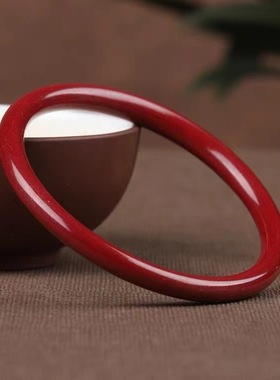 朱砂叮当手镯紫金砂本领年命年女款细圆镯饰品镯子直播货源