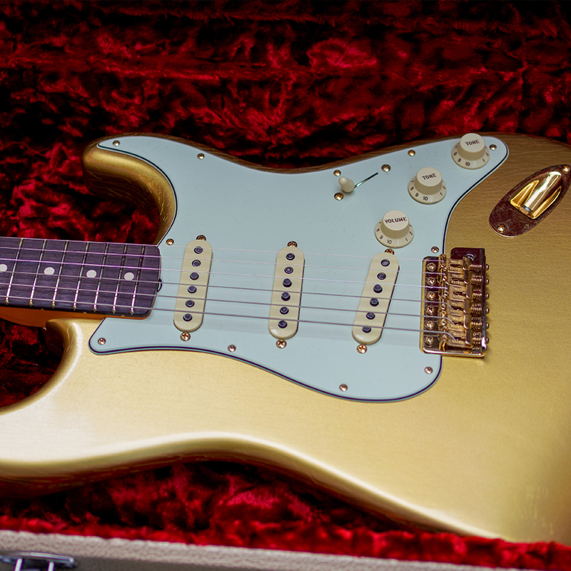 (已售,定制参考）Fender Custom Shop SM22 60 STRAT C C AZG RW-图0