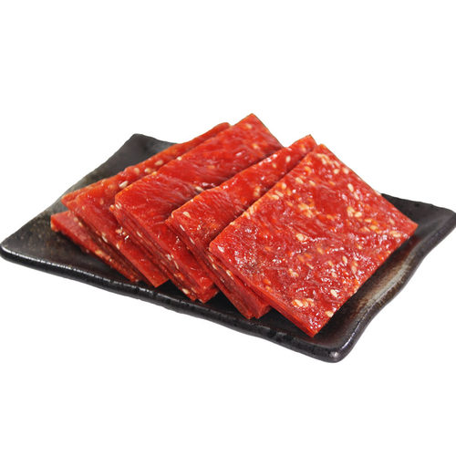 靖江特产手撕肉脯500g/1斤/5斤散装原味蜜汁香辣肉铺肉干景上食品-图3