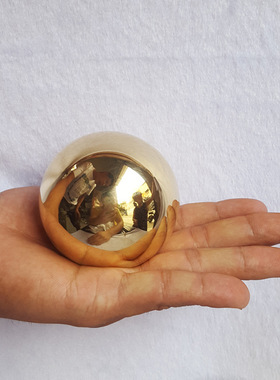 铜器大号铜球铜圆球龙珠球铜健身球纯铜实心球黄铜球保健球