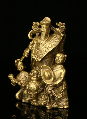 恭喜发财办公室书房摆件