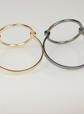 纯铜材质韩国黑色手镯