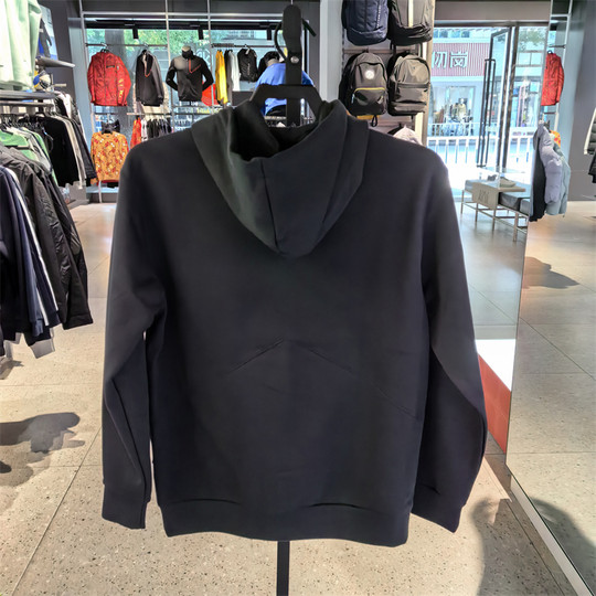 Anta men's hooded sweater 2023 Winter new product plan mutation and velvet warm sweater 152341714N
