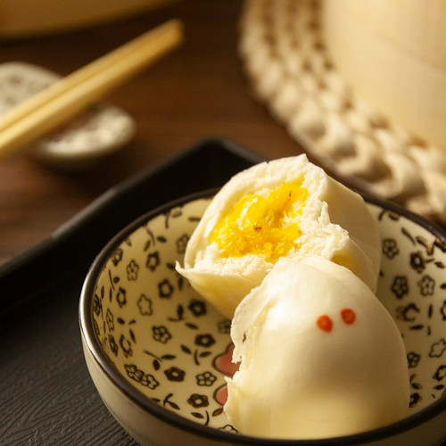 安井玉兔包奶黄卡通包子馒头儿童早餐面点冷冻速冻食品半成品商用 - 图2