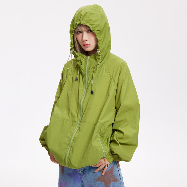 N-52TRW Summer outdoor camping functional wind sun protection clothing thin breathable loose couple UV protection jacket N-52TRW Summer outdoor camping functional wind sun protection clothing thin breathable loose couple UV protection jacket