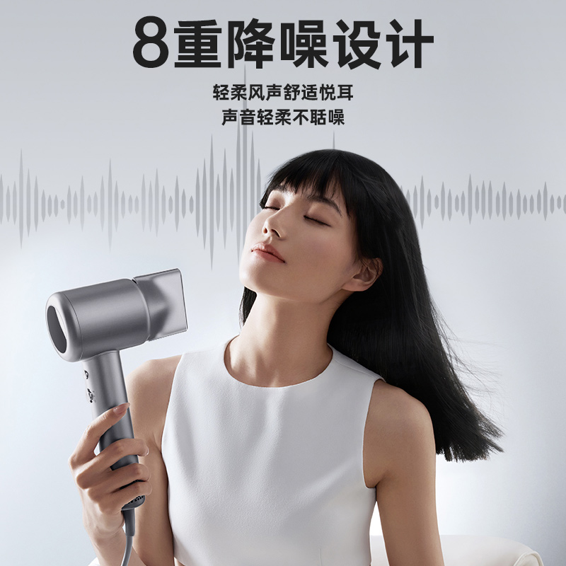 CONFU康夫F8高速吹风机家用大风力负离子护发低噪速干电吹风筒