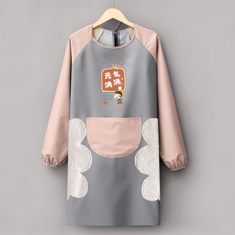 围裙女家用厨房防水防油新款罩衣反穿工作服男士做饭成人时尚印字,淘宝优惠券,粉丝福利购,淘宝优惠卷