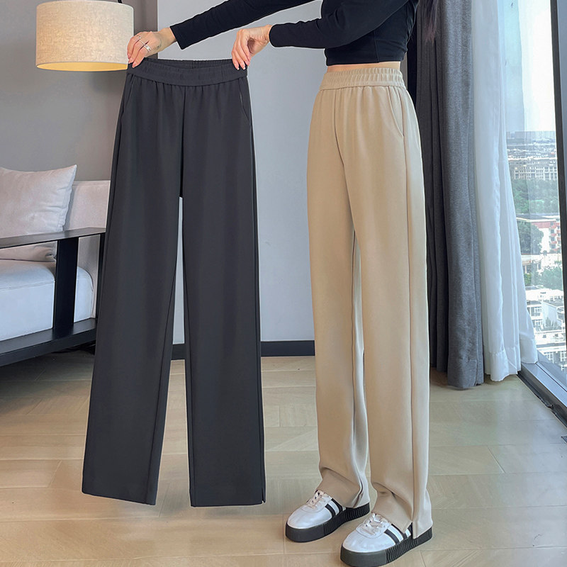 西装裤春秋高腰加绒裤子秋冬季女裤窄版阔腿休闲烟管直筒法棍裤女,淘宝优惠券,粉丝福利购,淘宝优惠卷