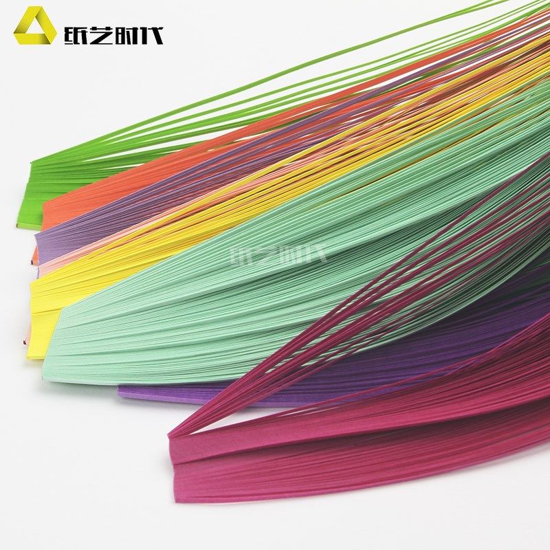 纸艺时代1.5mm毫米单色衍纸条彩色纸条0.15cm衍纸纯色衍纸条套装,淘宝优惠券,粉丝福利购,淘宝优惠卷