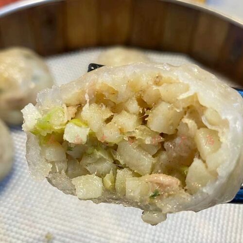 淮南正宗传统水晶圆子煎饼面圆特产年货贡丸荠菜宴席肉圆品质老店 - 图3