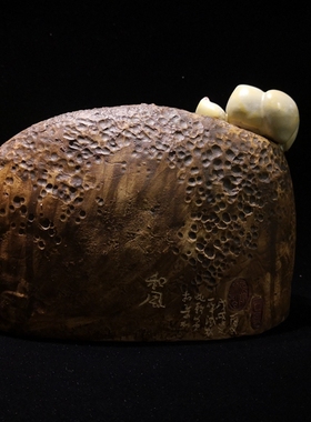 古风船木摆件饰柜石湾陶瓷新中式