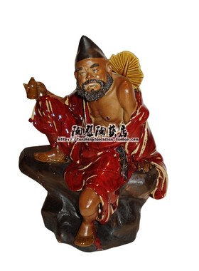 济公石湾陶瓷工艺中式玄关客厅