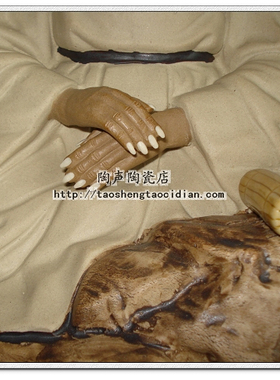 工艺万世师表公仔送礼石湾陶瓷