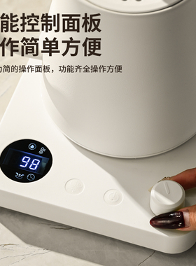 【苏宁自营】2026新款电热水壶家用烧水壶恒温功夫茶咖啡手冲壶