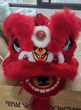 舞狮道具用品单人披风羊毛款