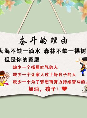 学会说话学习激励牌学霸学习方法挂牌哈佛大学校训好孩子家规挂件