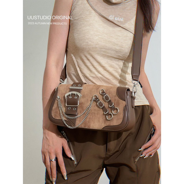 Uustudio original American retro hottie motorcycle bag