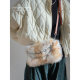 Niche Plush Maillard Underarm Chain Pillow Bag