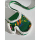 Plush Northeastern Big Flower Mini Glove Cell Phone Bag