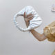French niche trendy internet celebrity all-match pleated armpit bag