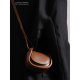 Uustudio niche design saddle lipstick headphone bag