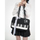 Uustudio original design niche light Yabi hot girl polka dot piano bowling portable shoulder armpit bag trendy