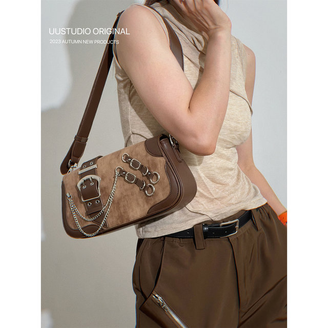 Uustudio original American retro hottie motorcycle bag