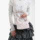 Floral Girly Mini Handheld Shoulder Crossbody Mobile Phone Bag