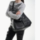 Hot Girl Versatile Dark Large Capacity Underarm Bag