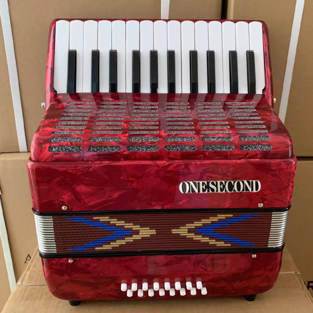 One second brand 16 bass accordion ONESECOND