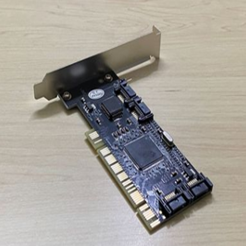 PCI SIL3114 SATA150 4通道RAID阵列卡四口SATAⅠ磁盘扩展提升卡-图1