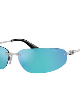 0MU A50S缪缪MiuMiu Runway墨镜复古时尚金属框太阳眼镜轻SMU A50