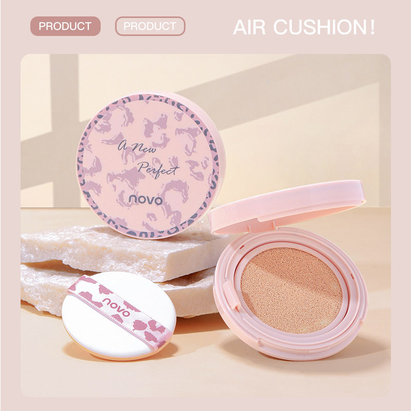 NOVO水光焕颜凝脂气垫cc霜BB霜遮瑕保湿控油持久不易脱妆学生平价,淘宝优惠券,粉丝福利购,淘宝优惠卷