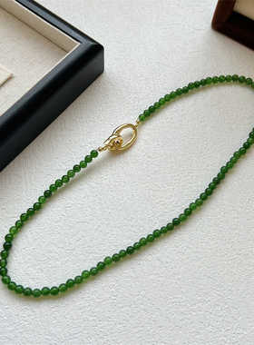 新中式小众国风长款轻奢串珠女