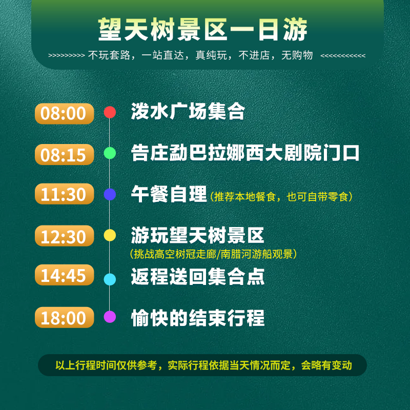 深度雨林西双版纳旅游推荐 望天树景区纯玩一日游含套票 全程讲解 - 图2