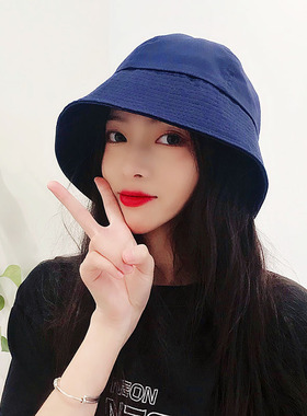 盆帽女春秋季韩版水桶遮脸