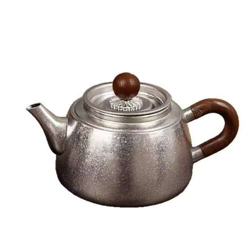 纯钛茶壶功夫茶具家用泡茶壶户外露营抑菌保鲜水壶高档轻奢领导礼 - 图3