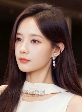 美人余梦李一桐同款耳环