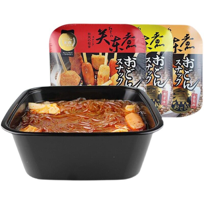 金语速食火锅关东煮盒装网红懒人免煮夜宵充饥酸辣粉番茄味食品