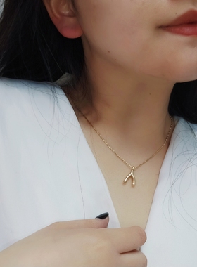 轻奢18K包金高品质不掉色项链