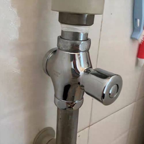 厕所冲水阀手按式蹲便器冲洗阀延时卫生间水阀开关配件按压式开关 - 图3