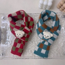 Original pets Winter Warmth Ornament Teddy Bibi Bear Fardou Jokha Cat Scarf neck Neck Bush dog Christmas scarves