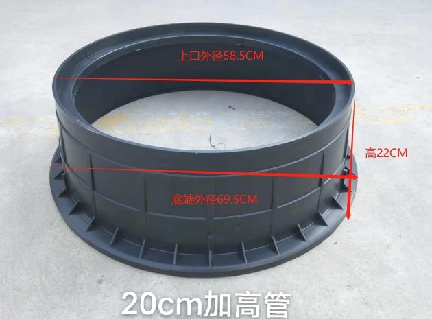 PE成品塑料阀门井水表井桶锥形地埋式一体农田消防绿化弱电阀门箱 - 图2