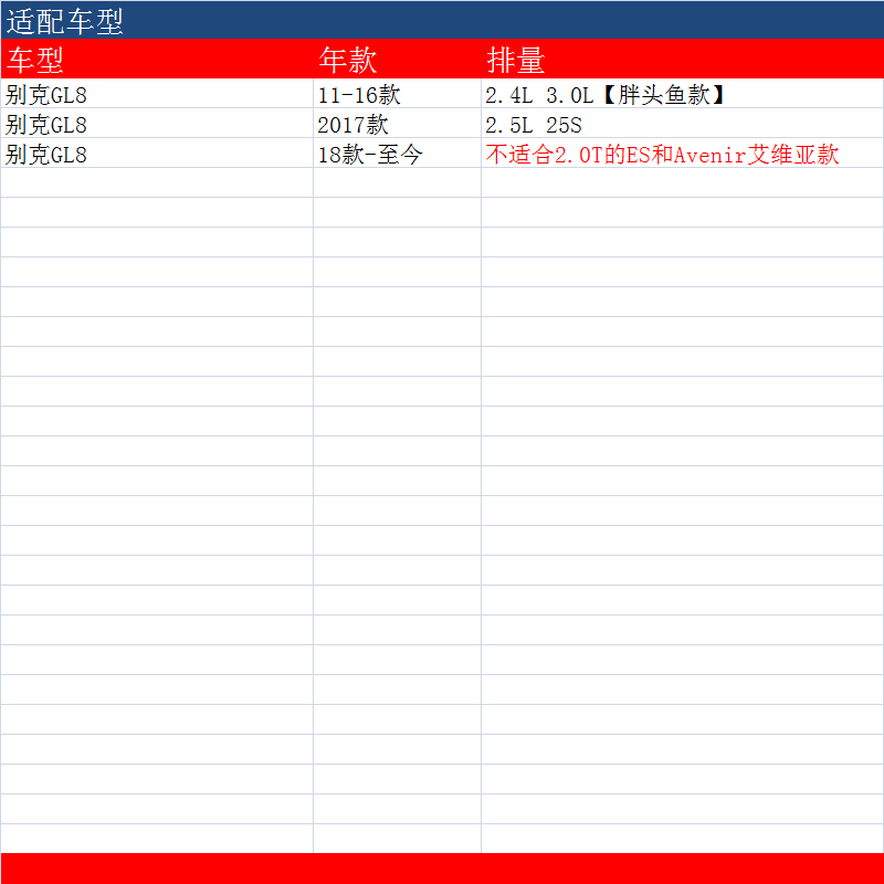 11-21款别克新GL8胖头鱼2.4 25S 3.0 2.0T陆上公务舱652T空调滤芯 - 图1