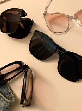 大框墨镜女款适合方圆脸防紫外线