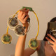 Cute hanging neck rechargeable small fan, portable and portable