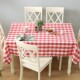 Hotel rectangular plaid tablecloth coffee table round rustic
