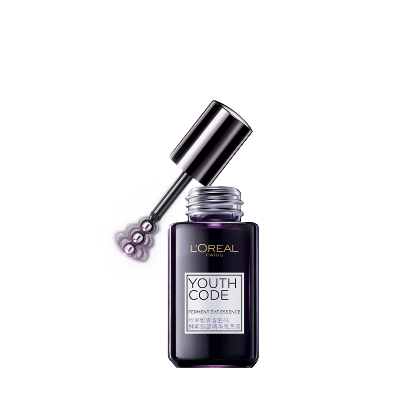 瑞驰化妆品专营店巴黎欧莱雅小黑瓶眼部抗皱精华肌底液女紧致淡细纹眼霜补水去眼袋3