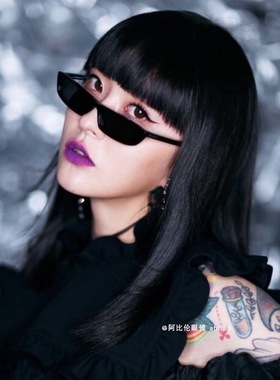 欧美个性搞怪眼镜小框嘻哈蹦迪