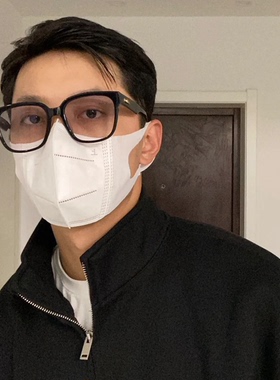 烟熏色框太阳镜高级感可以配近视